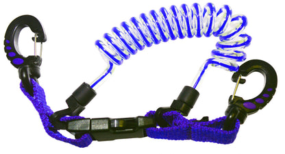 Coiled Lanyard with Quick Release