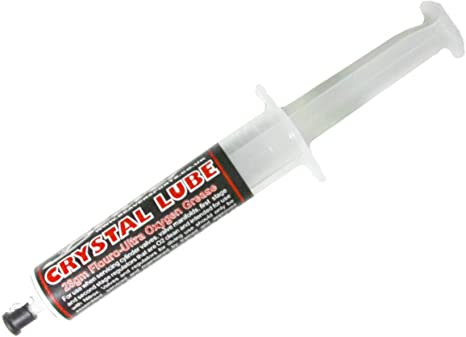 Crystal Lube Syringe Oxygen Grease